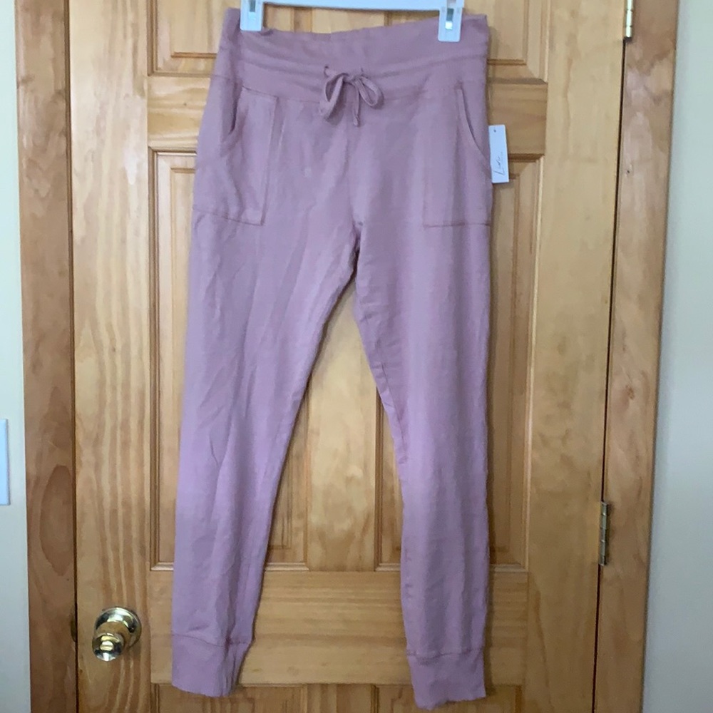 Pink joggers
